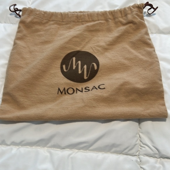 Monsac Leather Vintage Purse. - Picture 6 of 7